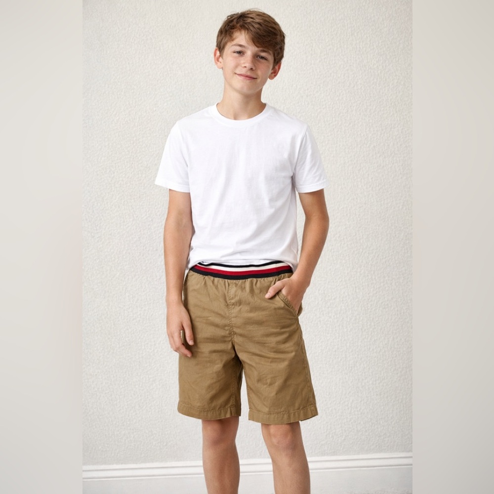 Tommy Hilfiger Tan Kids Shorts‎